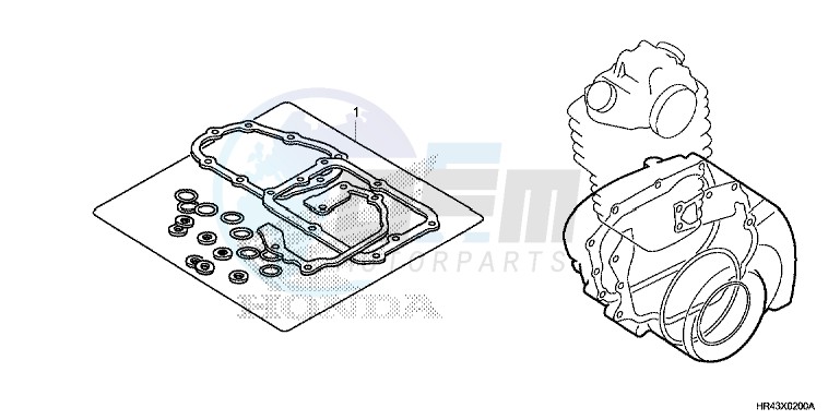 GASKET KIT B blueprint