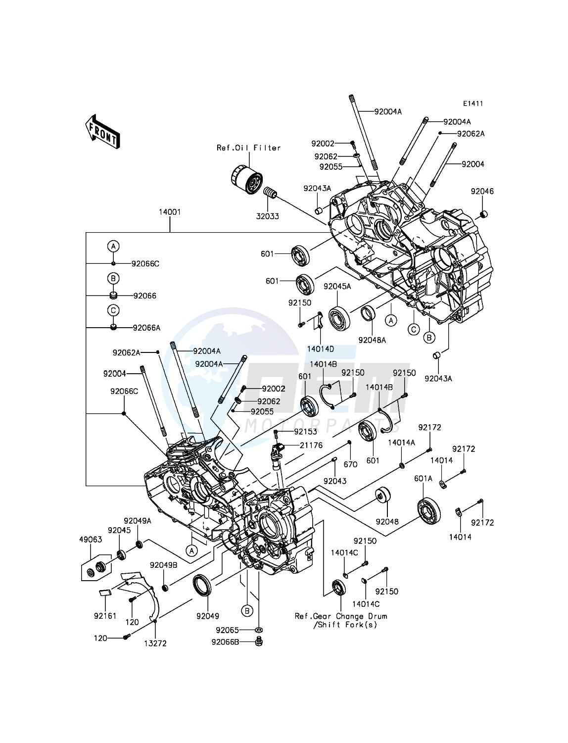 Crankcase blueprint