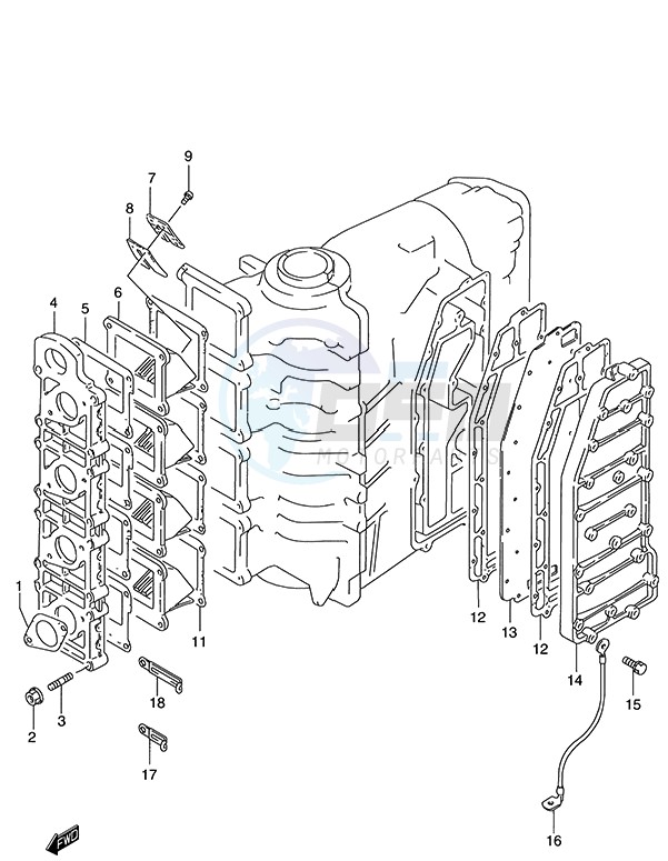 Intake/Exhaust Cover blueprint