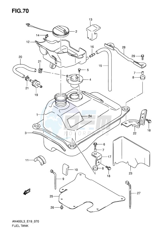 FUEL TANK image