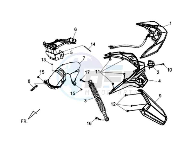 TAIL LIGHT - REAR SUSPENSION image