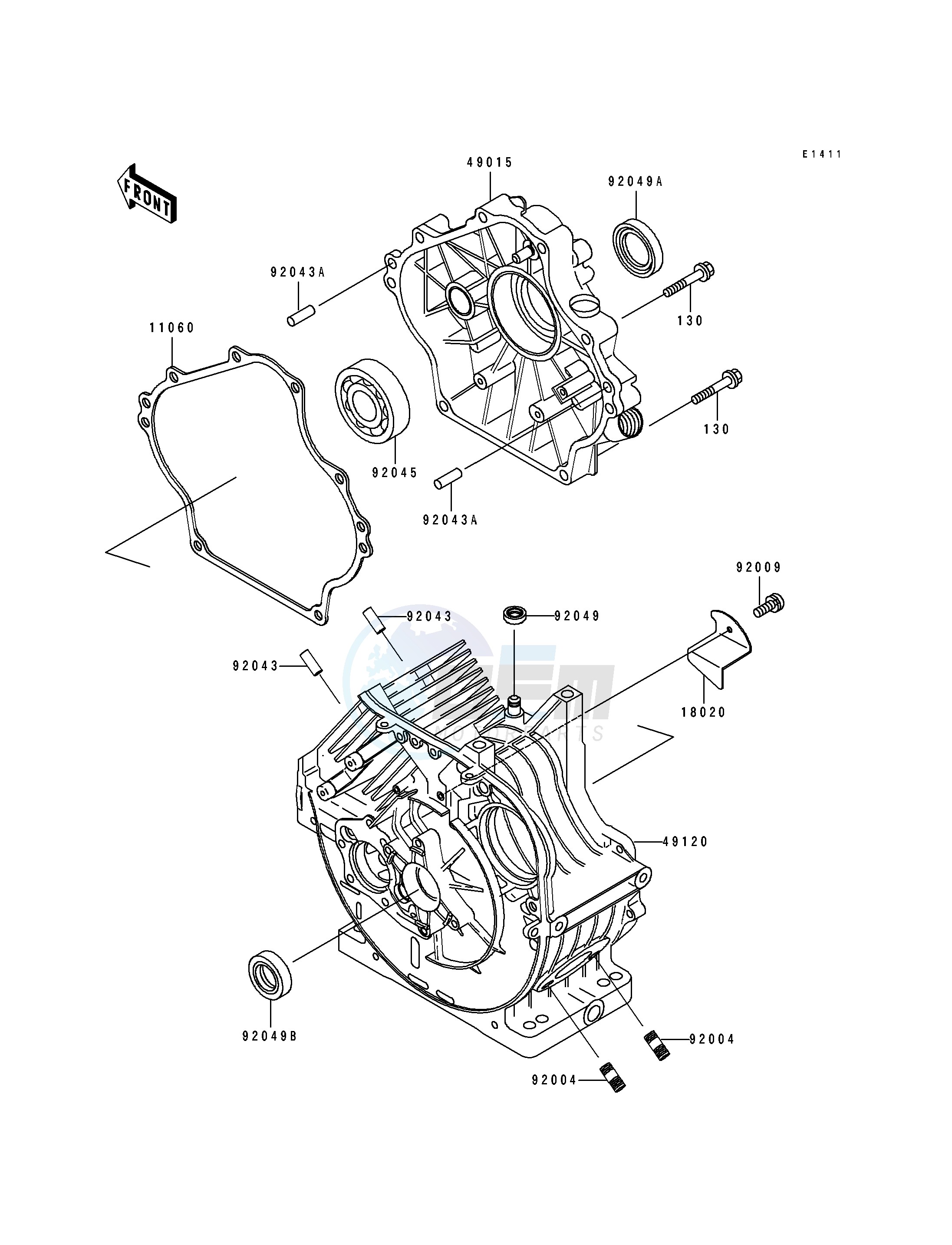 CRANKCASE blueprint