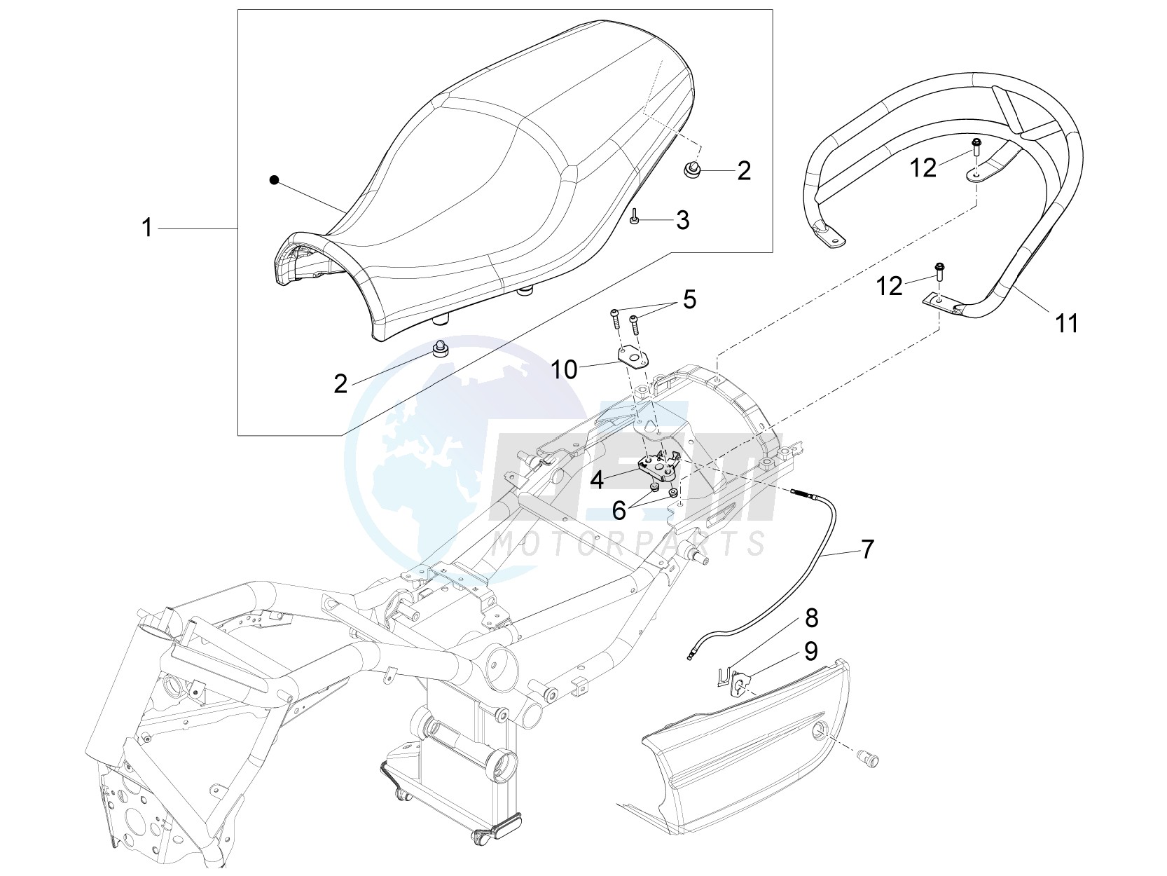 Saddle blueprint