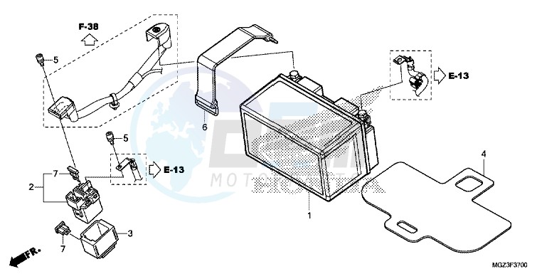 BATTERY blueprint