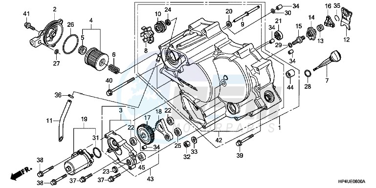 CAM CHAIN/TENSIONER blueprint