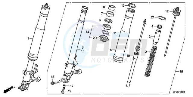 FRONT FORK image