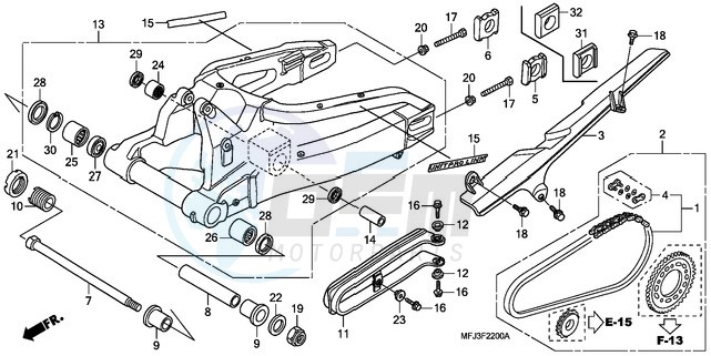 SWINGARM blueprint