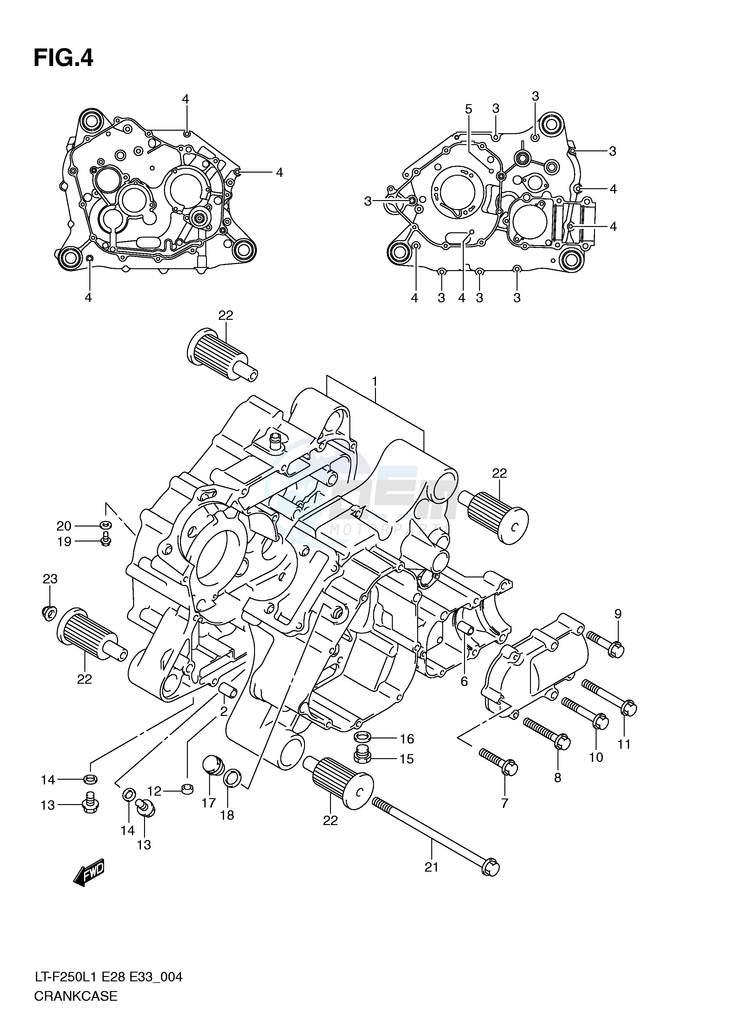 CRANKCASE blueprint