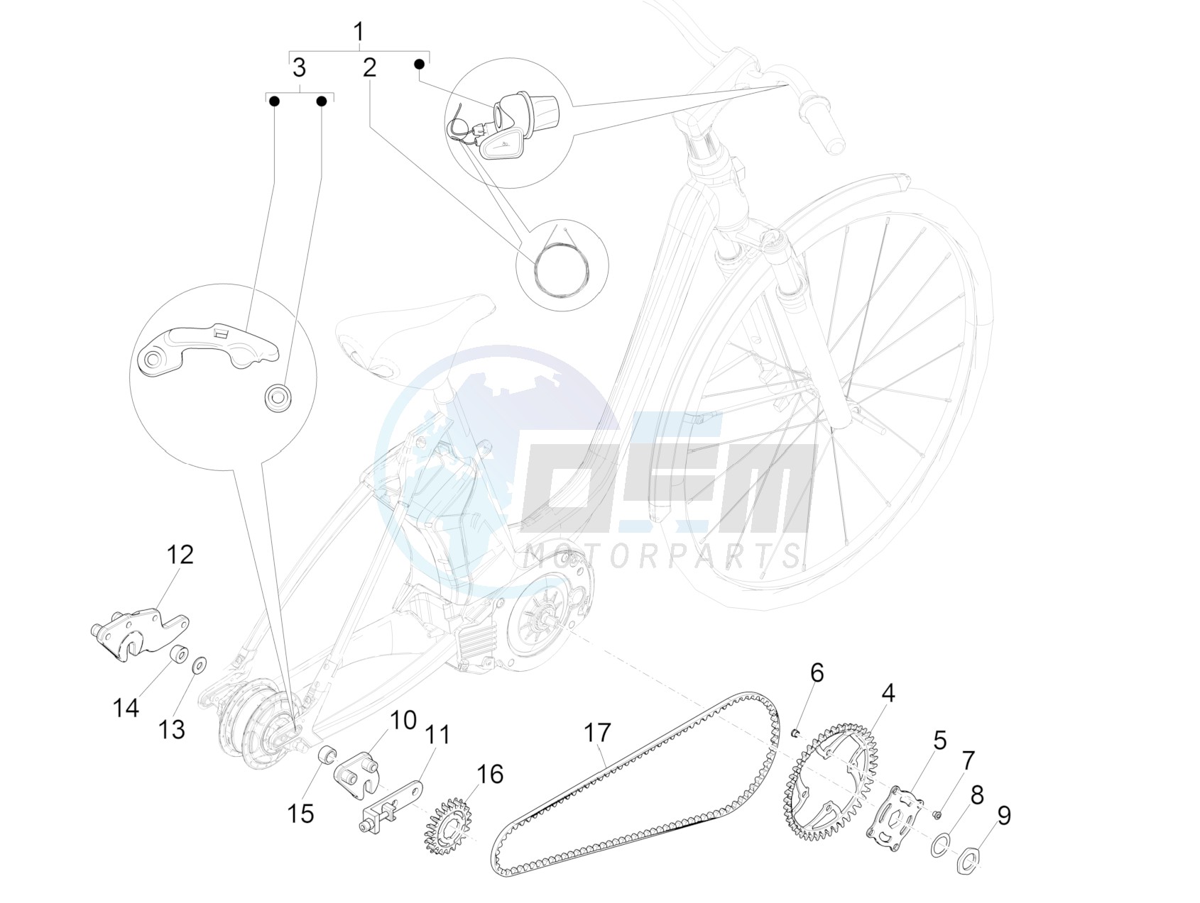 Gear shift (NUVINCI MECH) blueprint