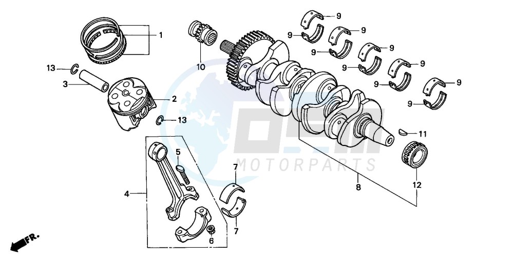 CRANKSHAFT/PISTON image