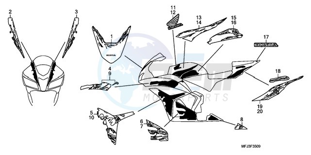 MARK/STRIPE (10) blueprint