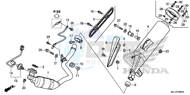 EXHAUST MUFFLER image