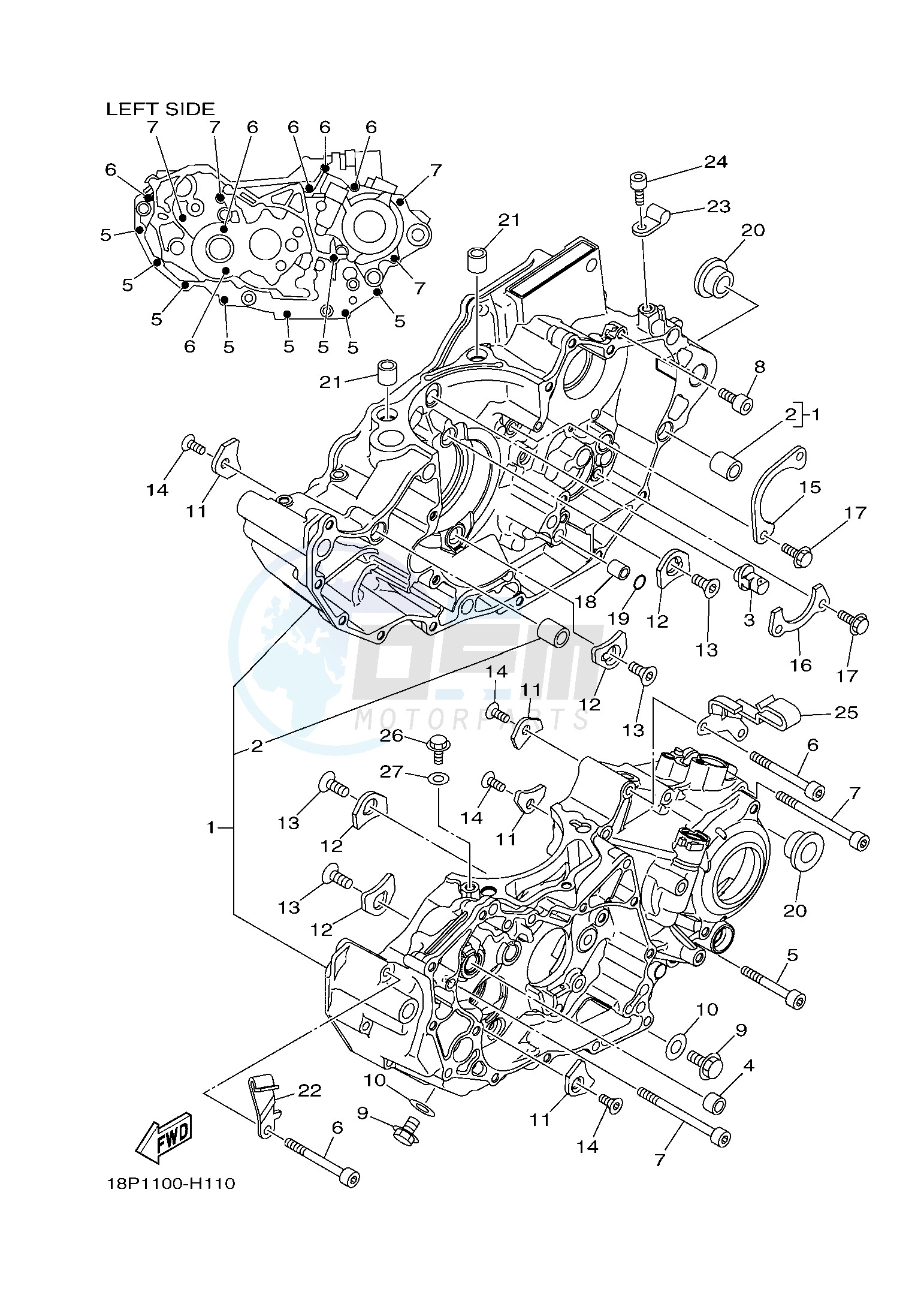 CRANKCASE blueprint