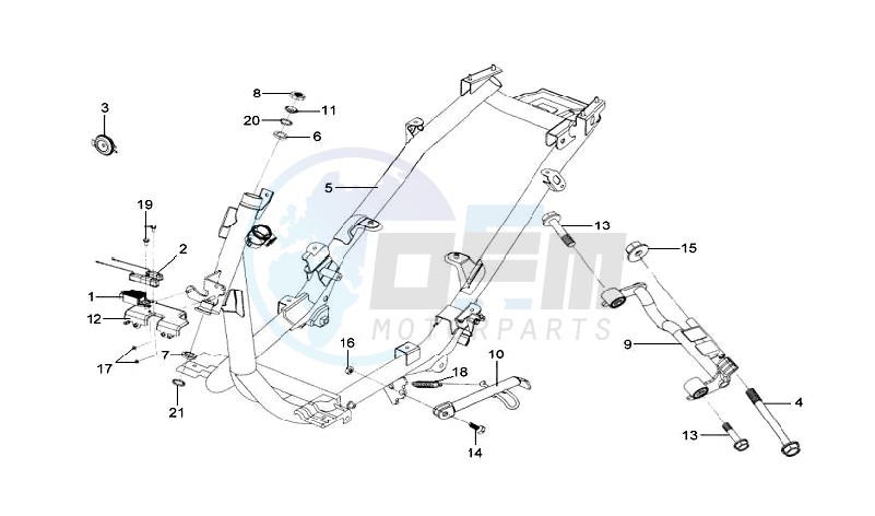 FRAME / ENGINE MOUNT image