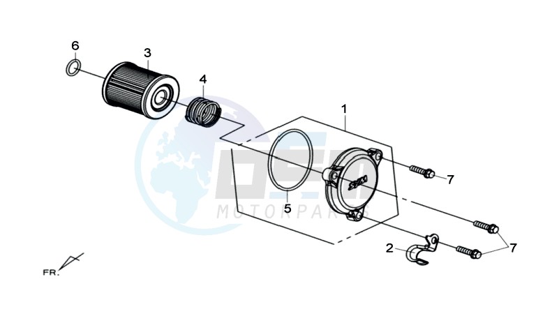 OIL FILTER COVER image