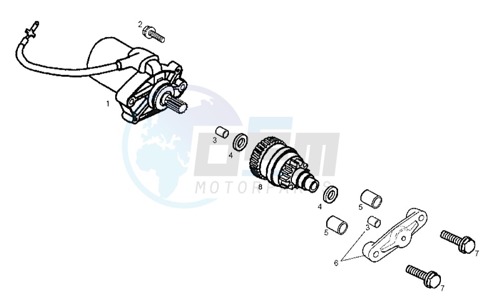 Starter Motor blueprint