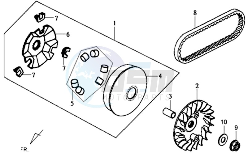 CLUTCH / V BELT image