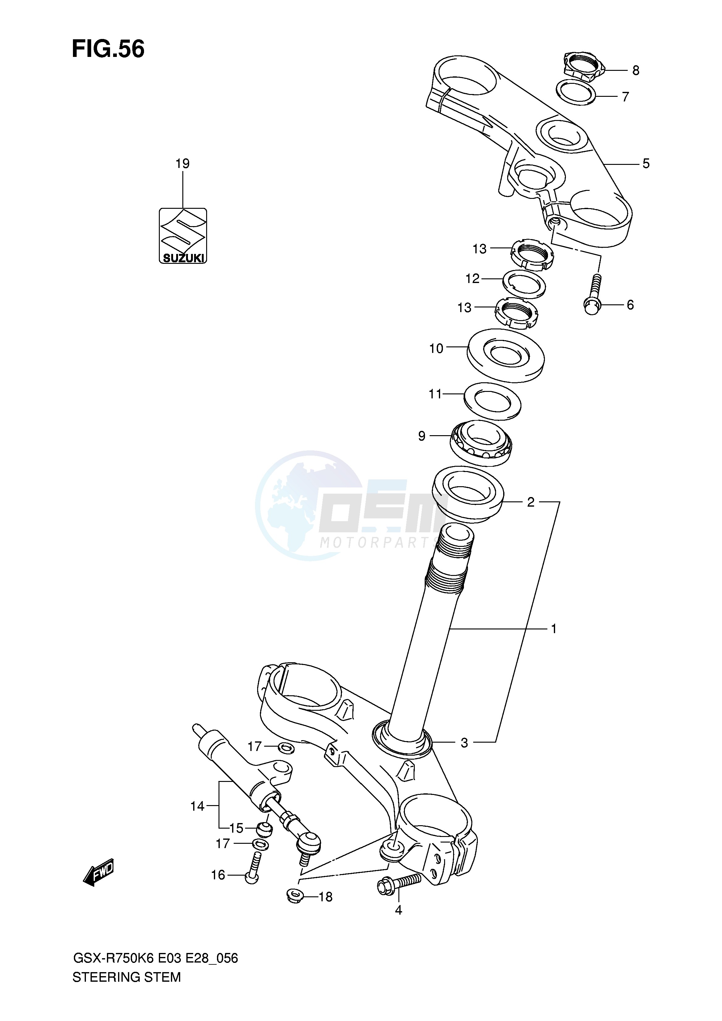 STEERING STEM image