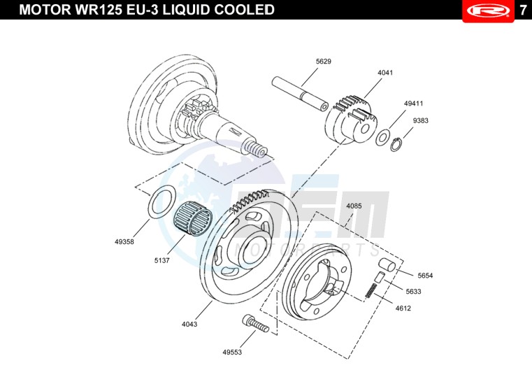 STARTER CLUTCH blueprint