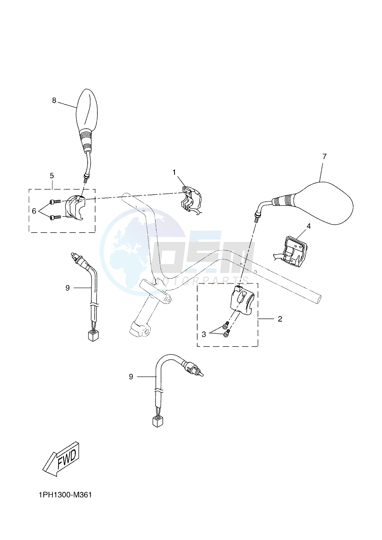 HANDLE SWITCH & LEVER image