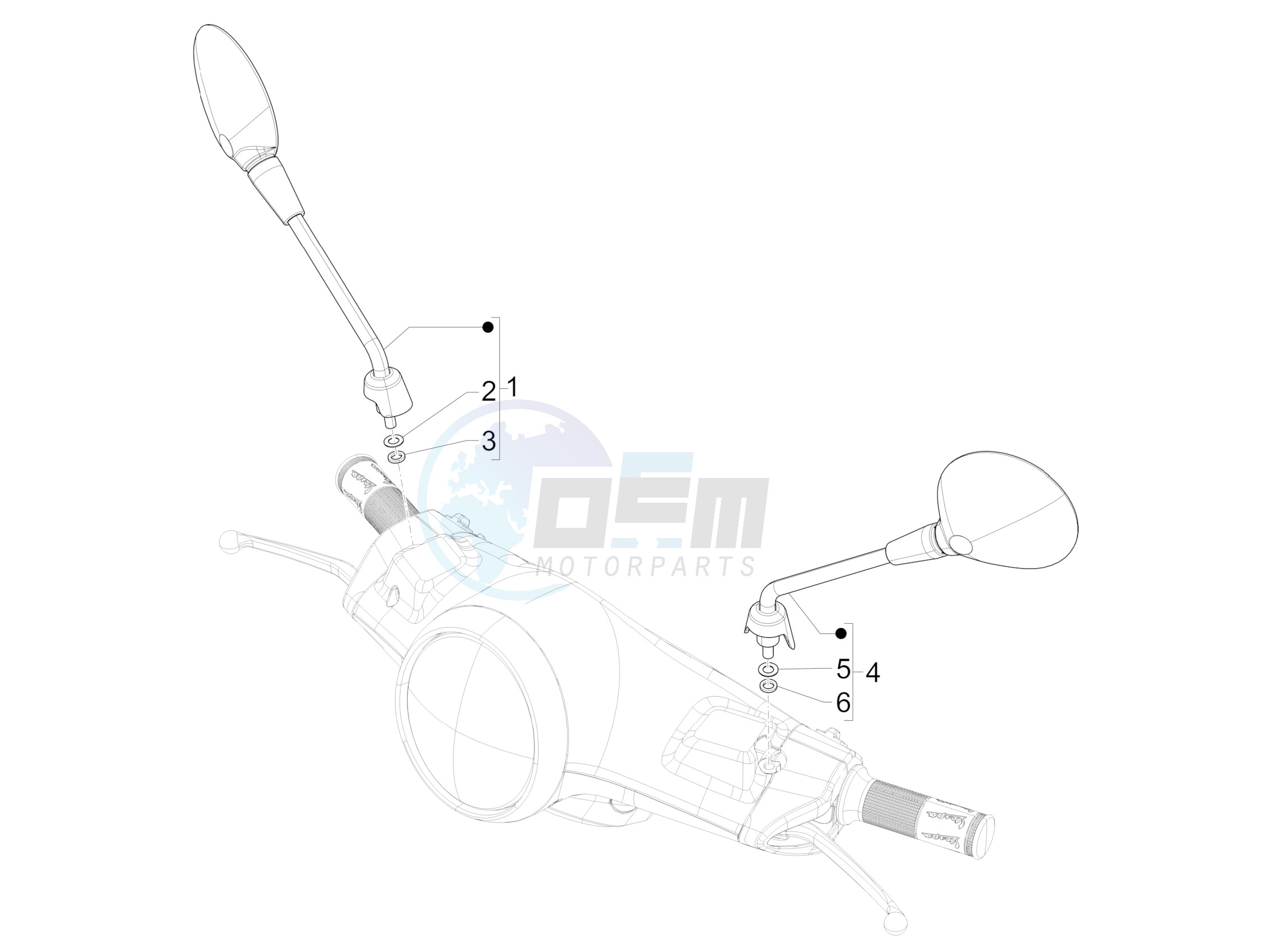 Driving mirror/s blueprint