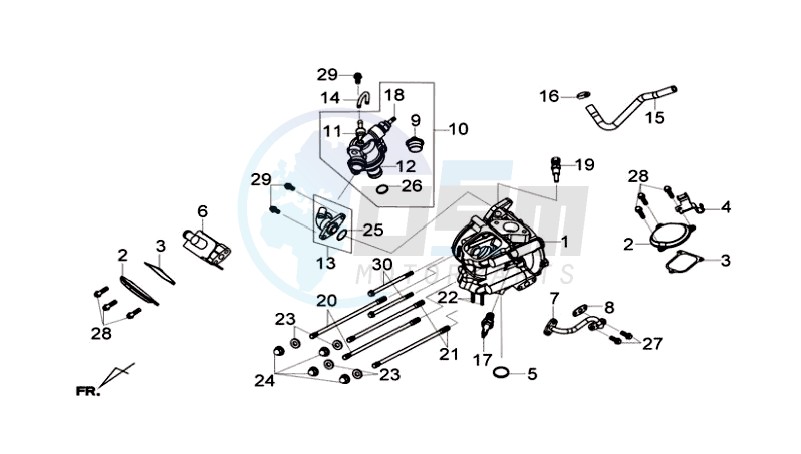 CYLINDER HEAD CPL image