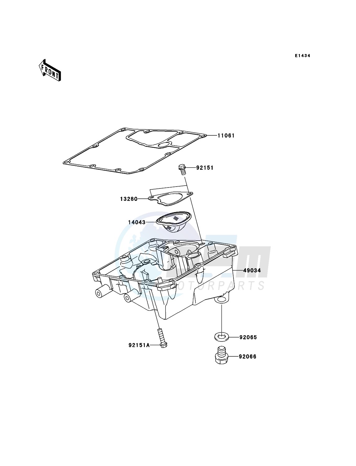 Oil Pan blueprint