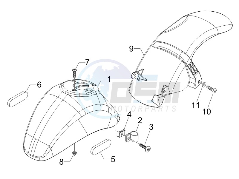 Wheel housing - Mudguard image