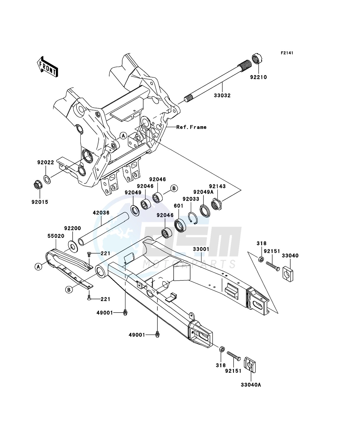 Swingarm blueprint