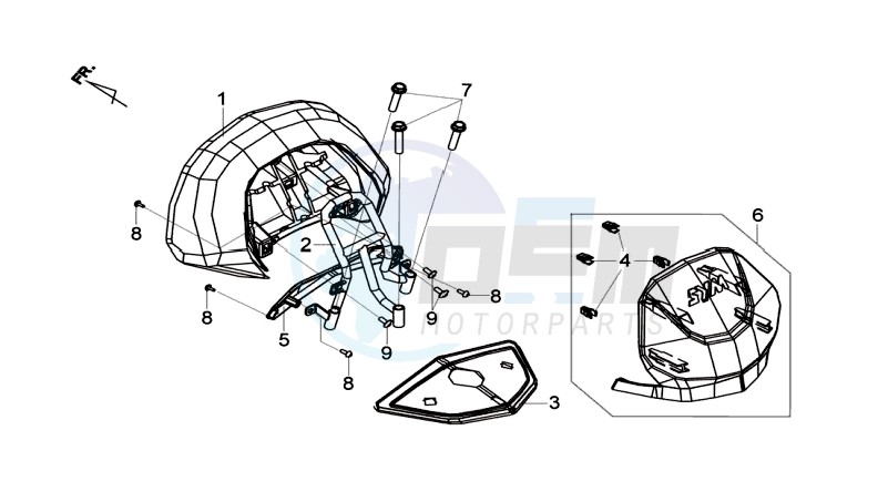 BACK SUPPORT - GRIP BAR blueprint