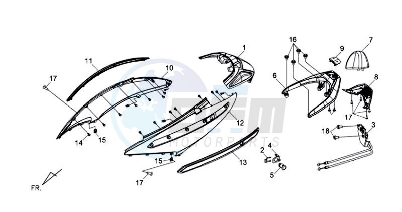 COWLING / TAIL LIGHT image