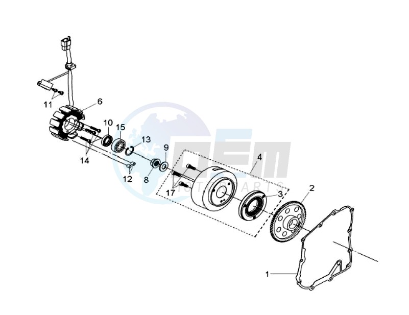 MAGNETO / FLYWHEEL blueprint