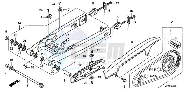 SWINGARM blueprint