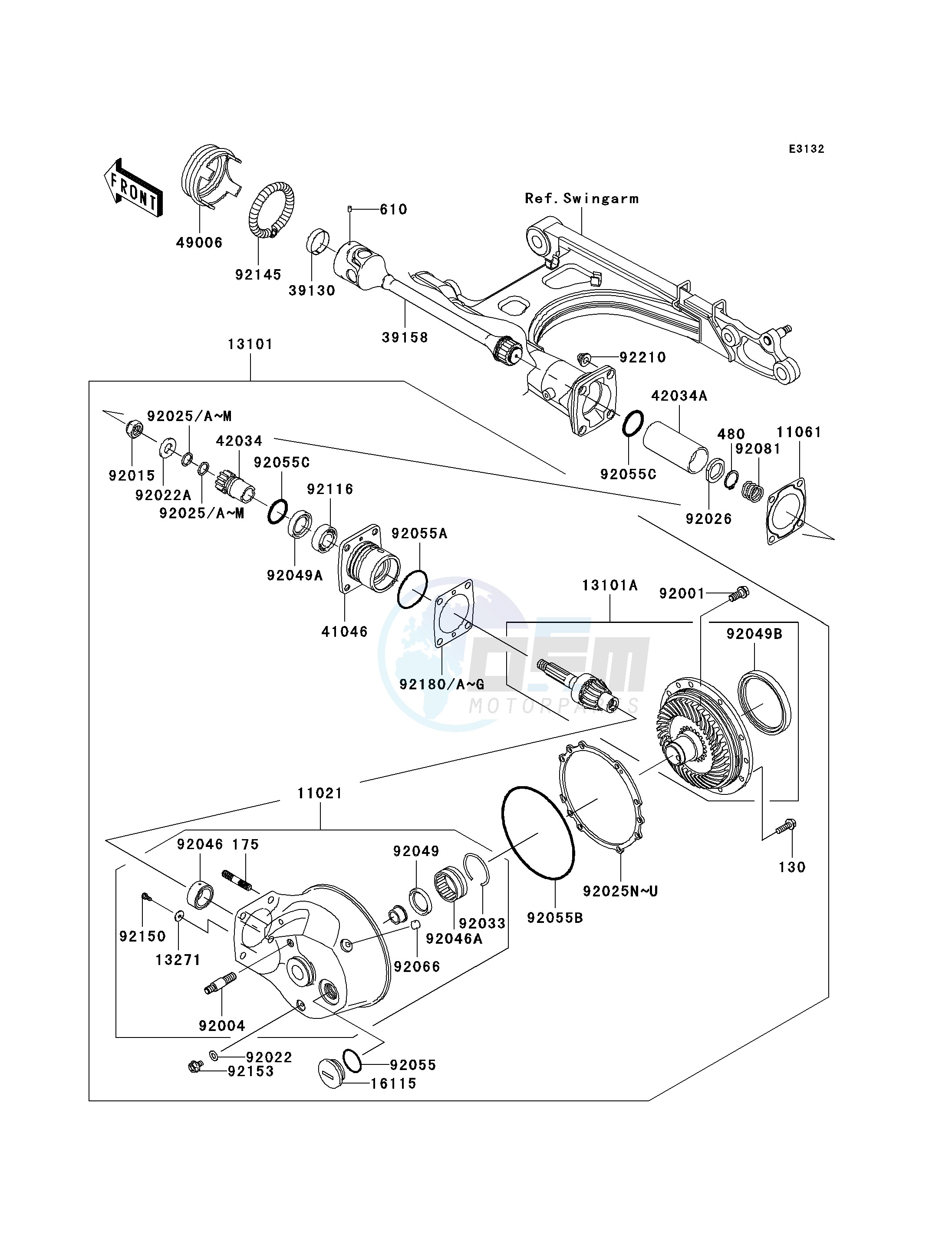 DRIVE SHAFT_FINAL GEAR image