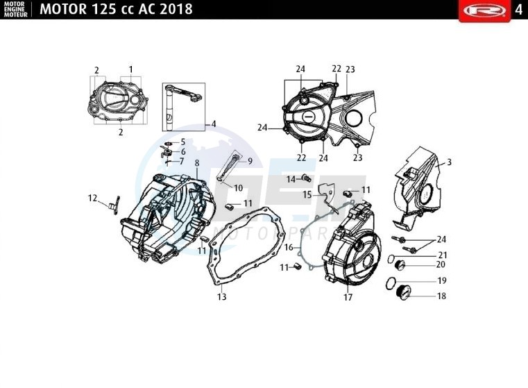 ENGINE COVERS blueprint