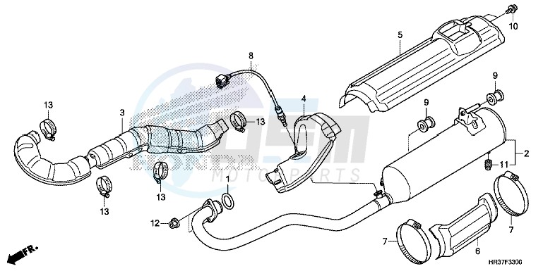 EXHAUST MUFFLER image