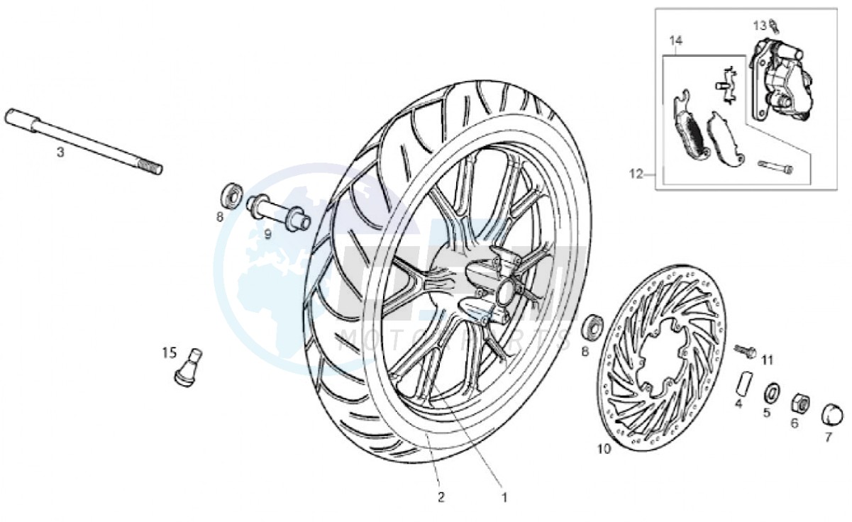 Front wheel (Positions) blueprint