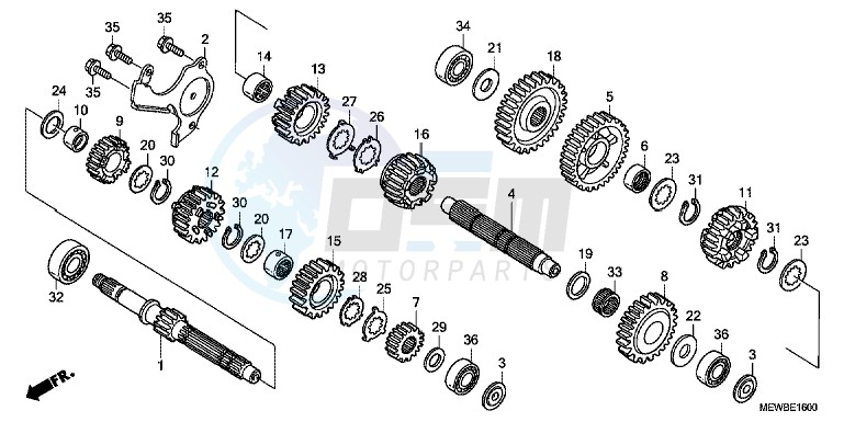 TRANSMISSION blueprint