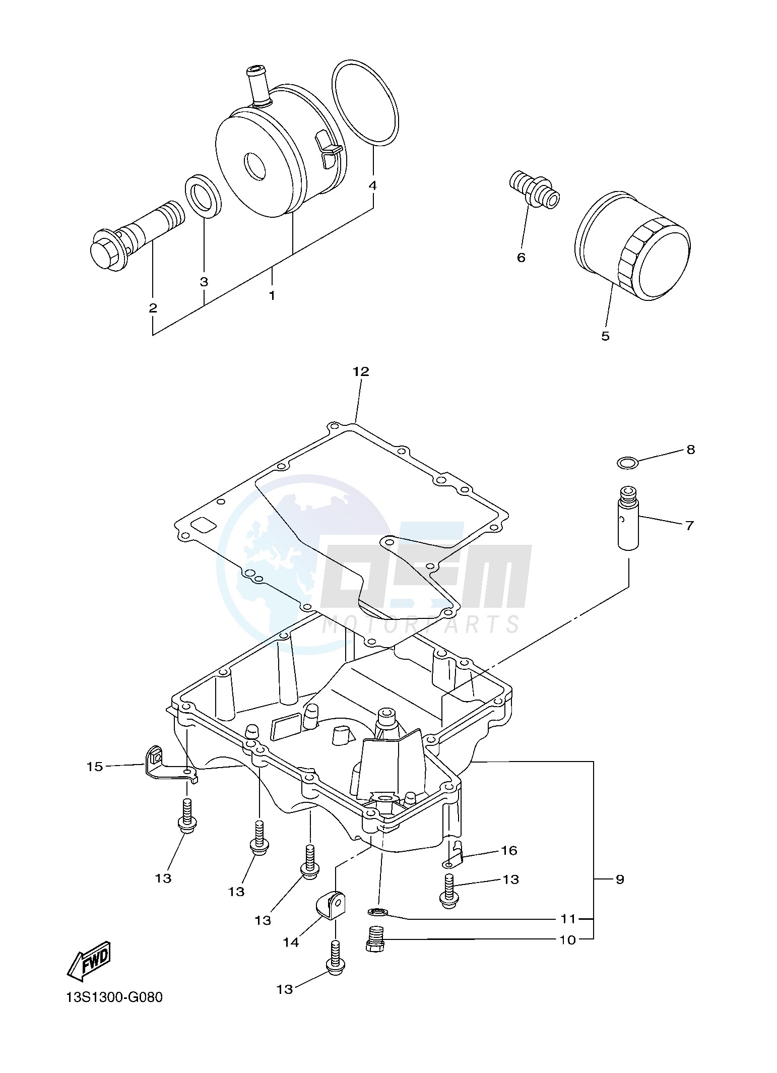 OIL CLEANER blueprint