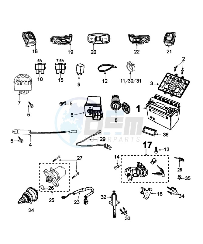 ELECTRIC EQUIPMENT blueprint