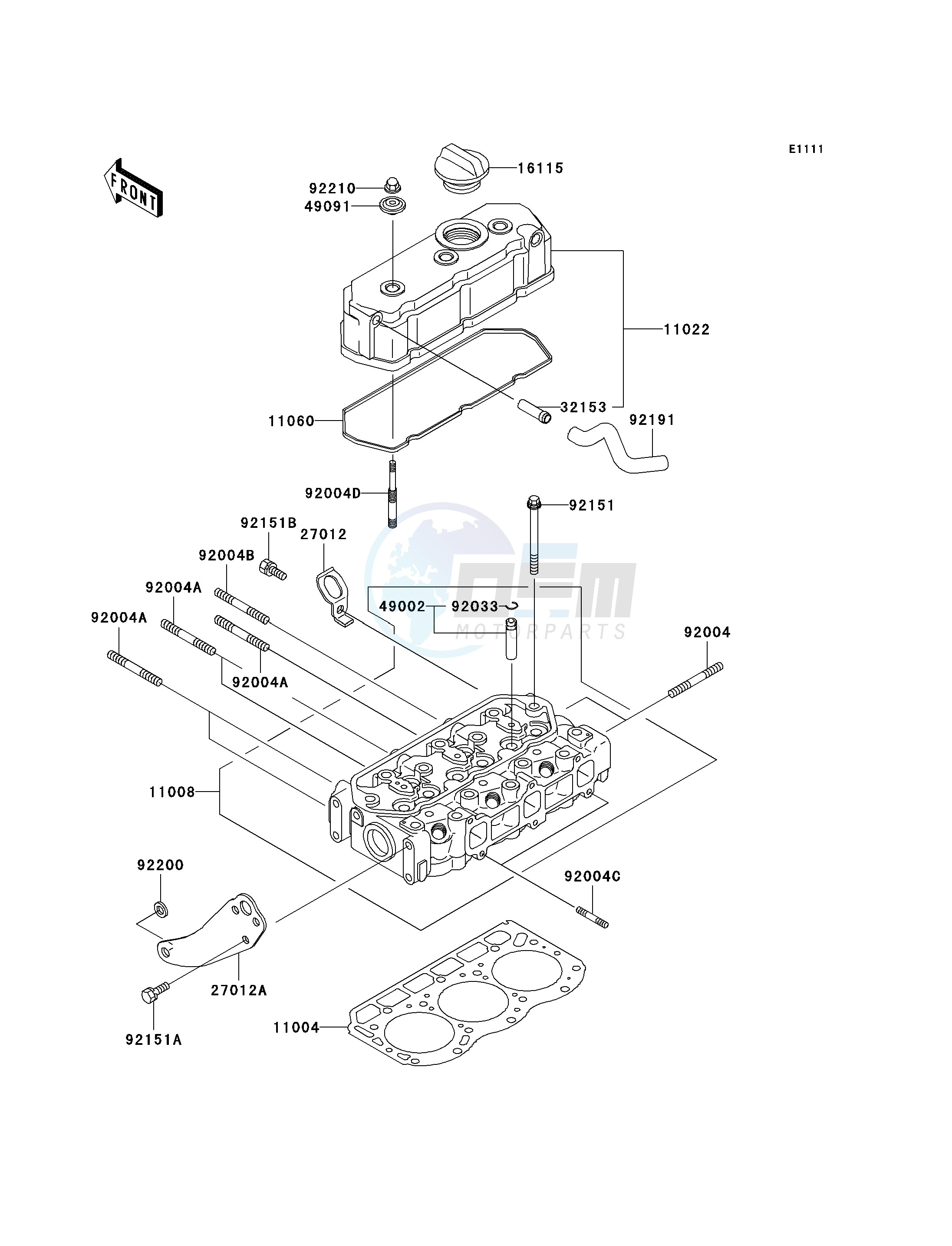 CYLINDER HEAD blueprint