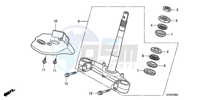 STEERING STEM image