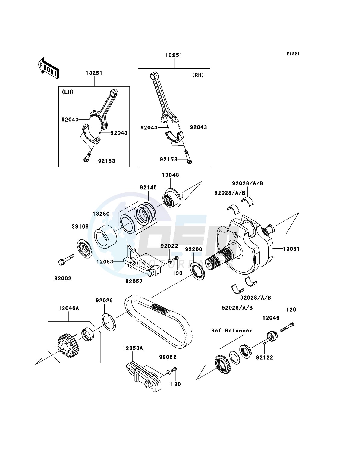 Crankshaft blueprint