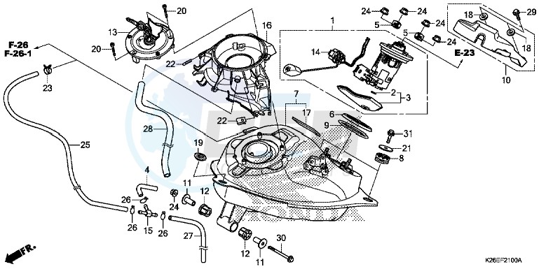 FUEL TANK blueprint