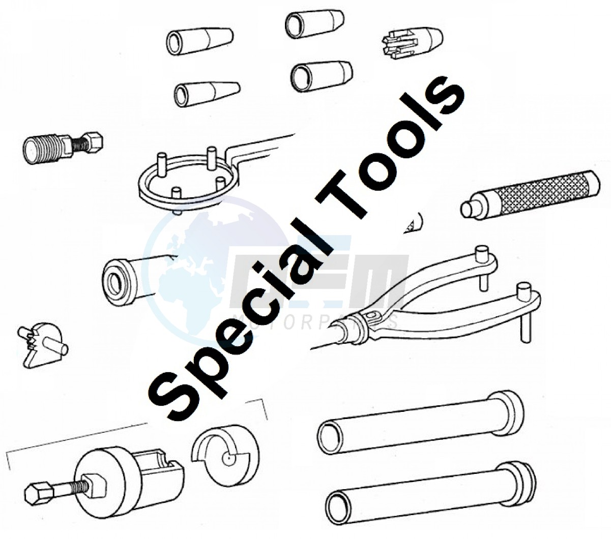 Special tools (Positions) blueprint