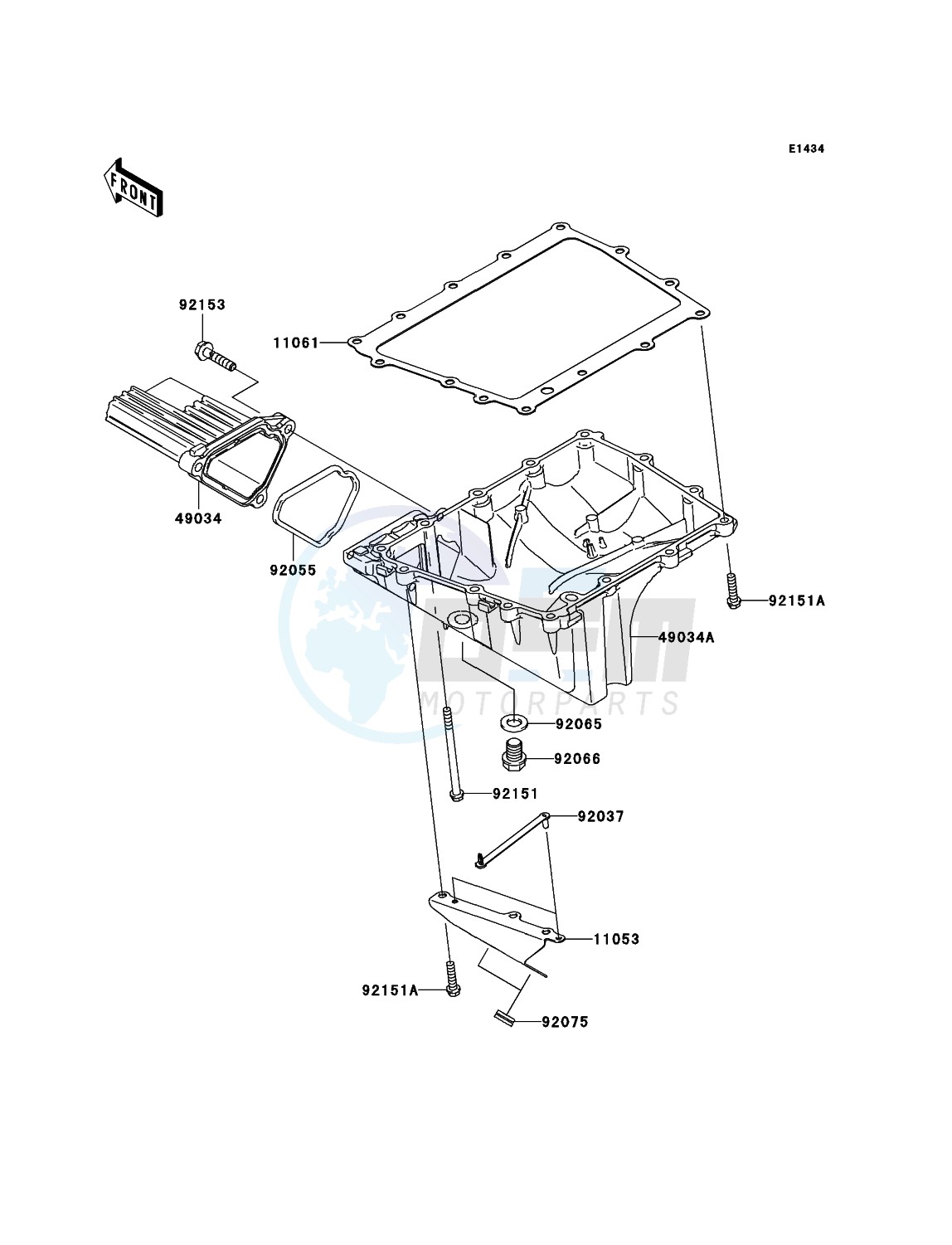 Oil Pan blueprint