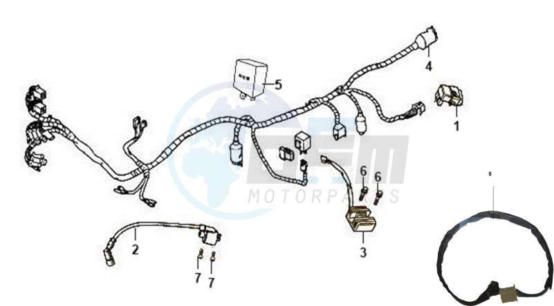 WIRING HARNASS blueprint