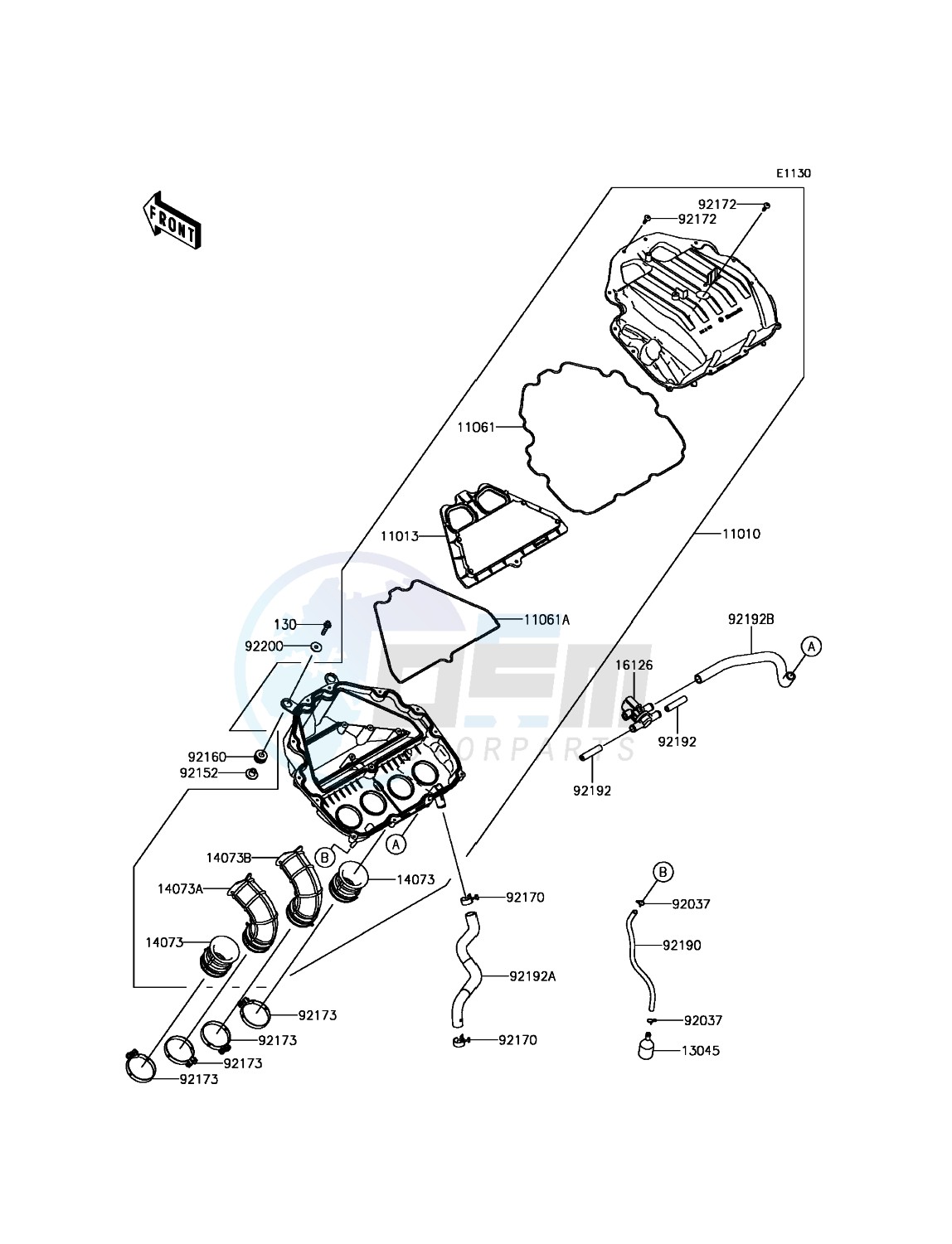 Air Cleaner blueprint