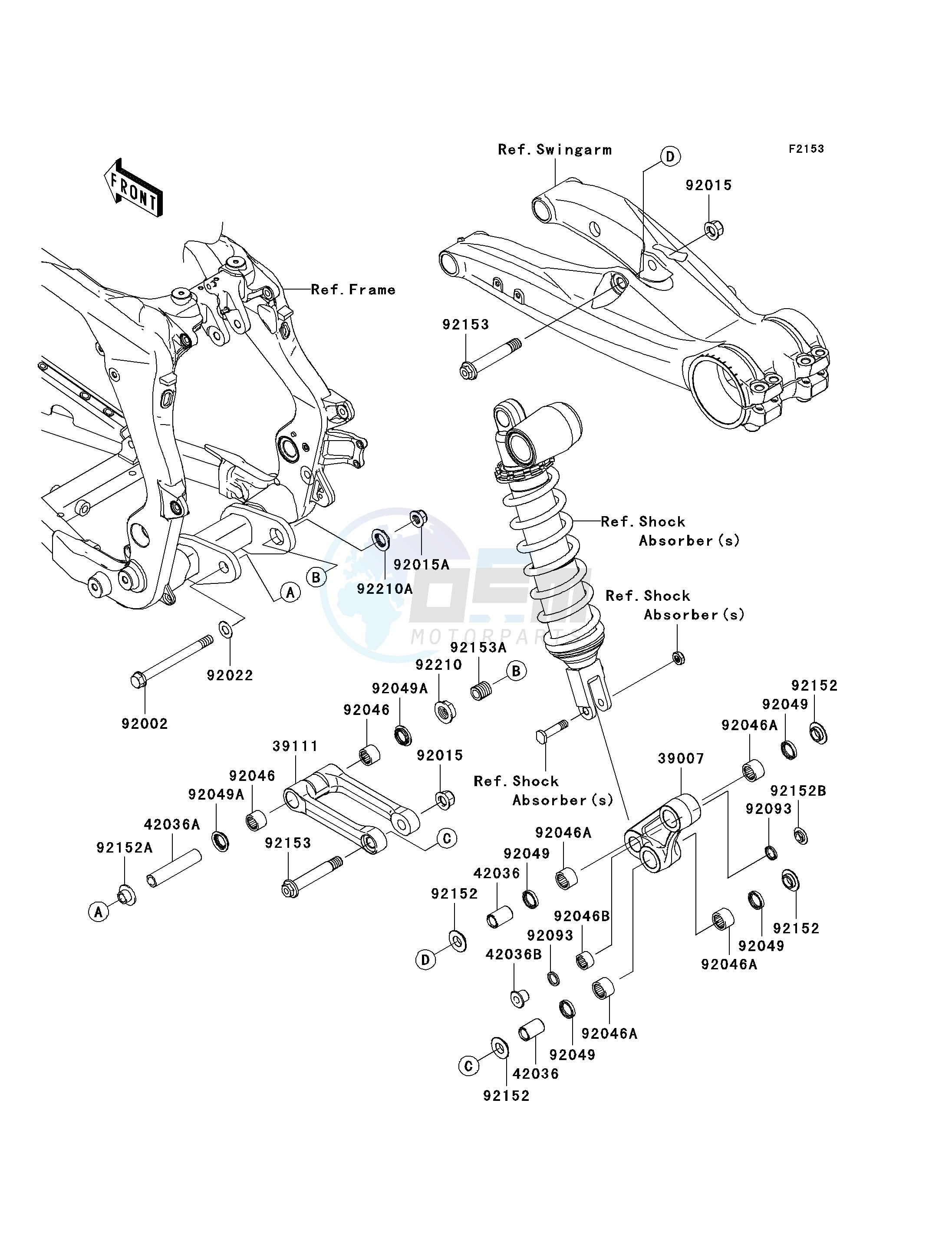 REAR SUSPENSION blueprint