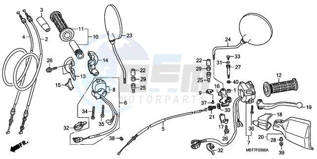 HANDLE LEVER/SWITCH/CABLE image